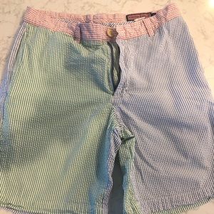 7-inch seersucker shorts men’s size 30